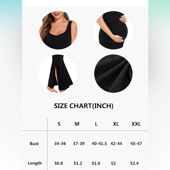 Maternity maxi dress - Picture 6 of 8